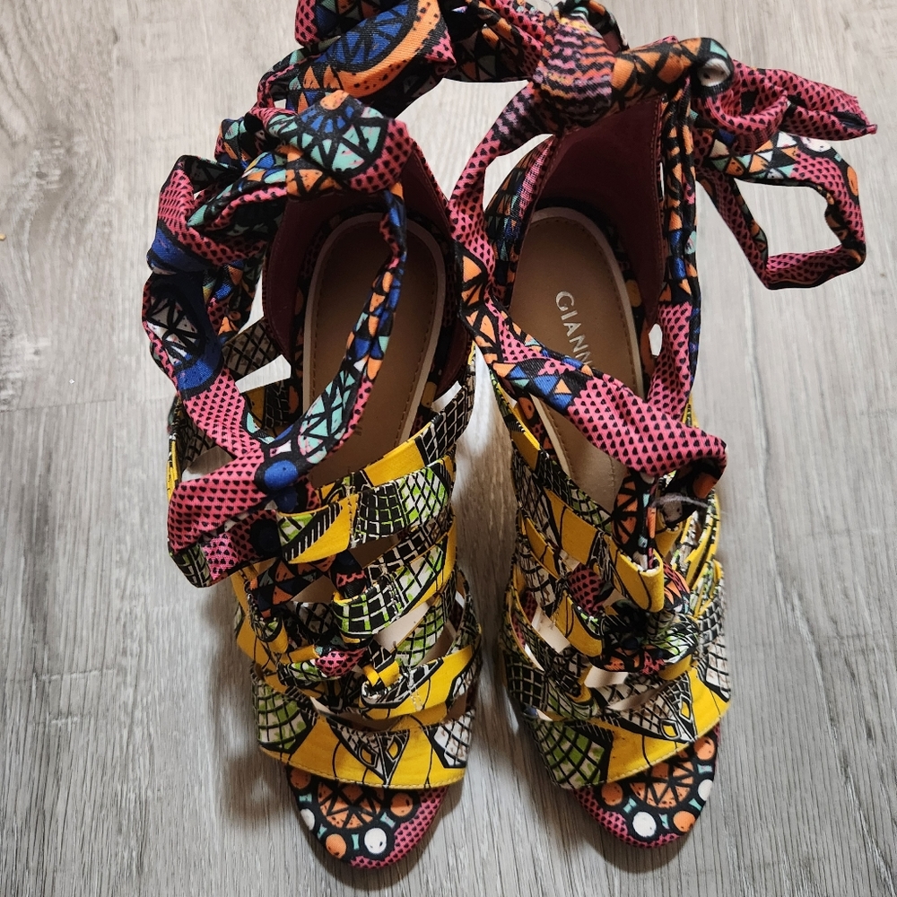 Gianni Bini, the Abrianna Lace-Up Sandals - Picture 5 of 6